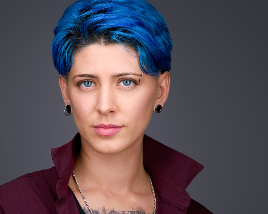 Creative professional headshot