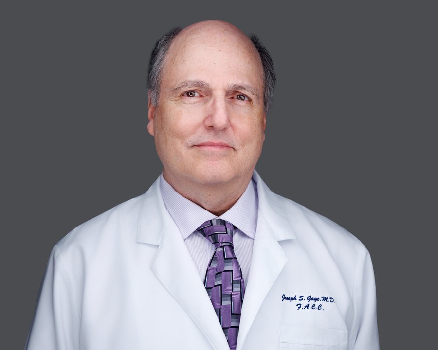 Physician headshot photographed on site
