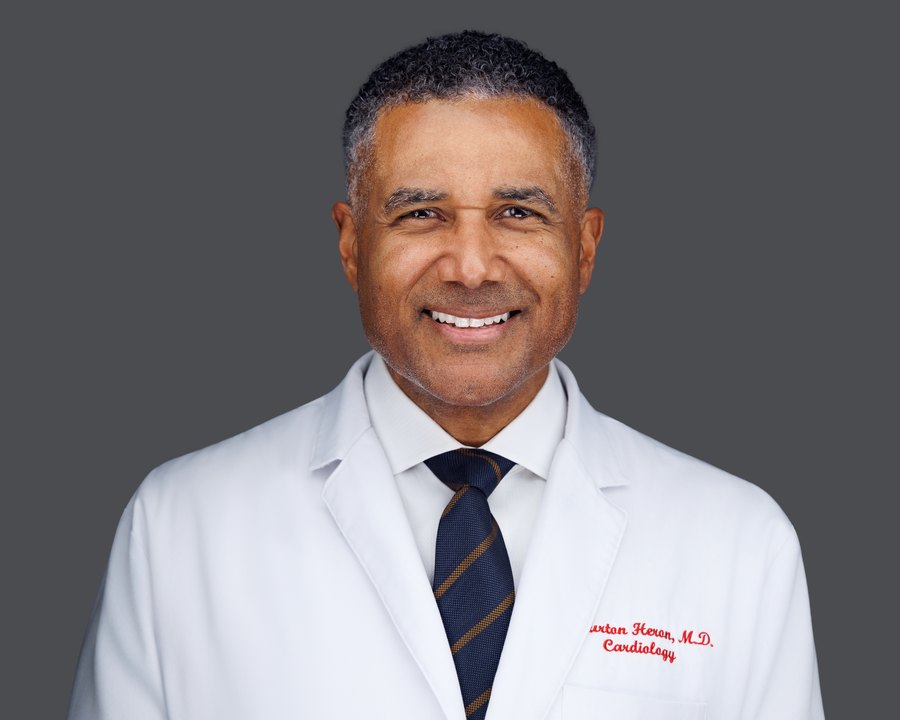 Physician headshot photographed on site